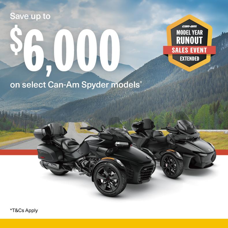 Can-Am Campaign - Q1 2025 Retail Program NZ SPYDER